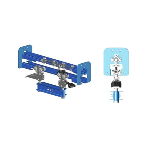 Cross conveyor chains